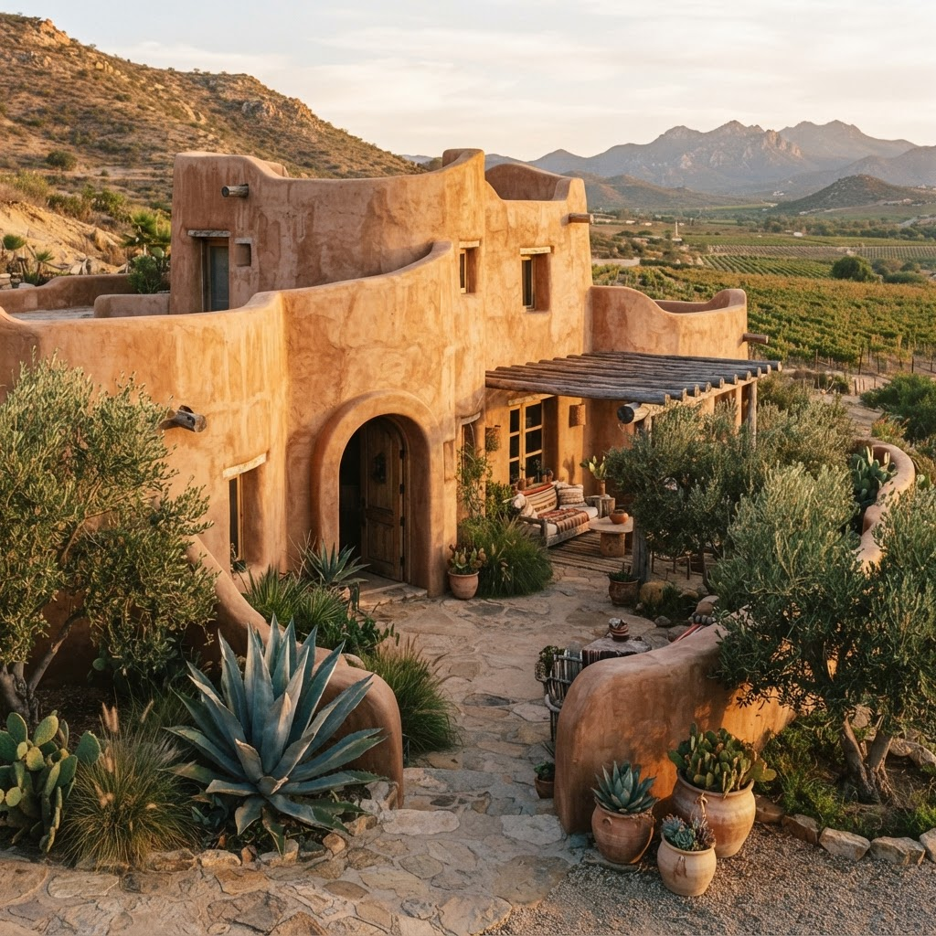 Adobe House